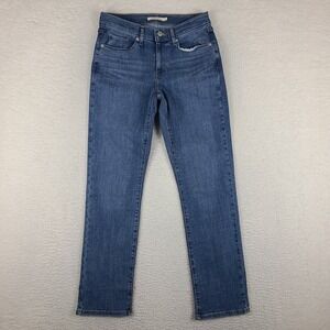 Levi's Jeans Womens 4 Blue Classic Straight Medium Wash Denim